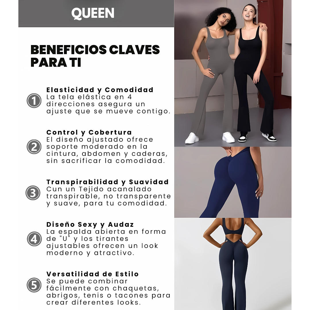 QUEEN ENTERIZO DIARIO PARA GYM