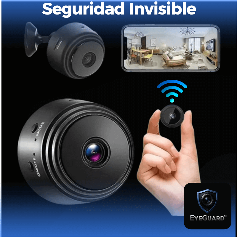 MINI CÁMARA DE SEGURIDAD - Control total invisible estés donde estés